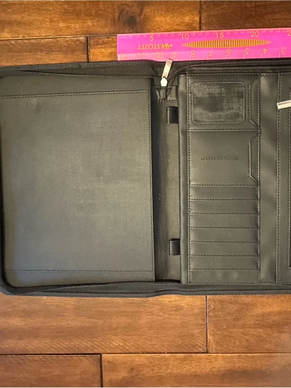 Classic Black Document Portfolio.